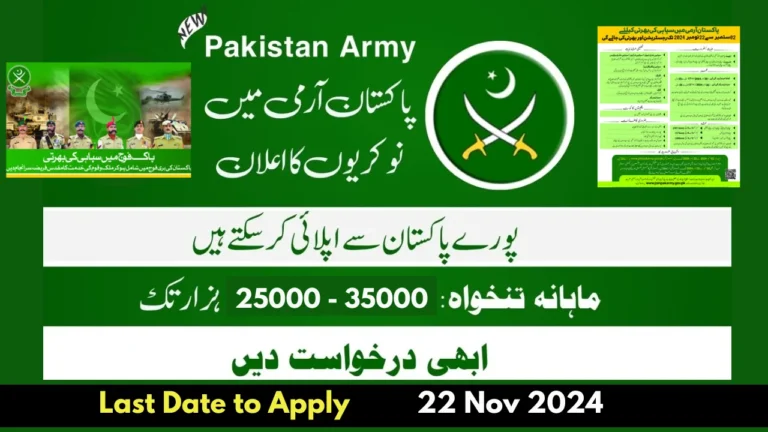 Join the Pak Army: Register Online for Soldier Jobs 2024